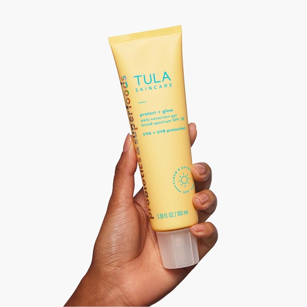 Tula Skincare Protect + Glow Daily Sunscreen Gel Broad Spectrum SPF 30